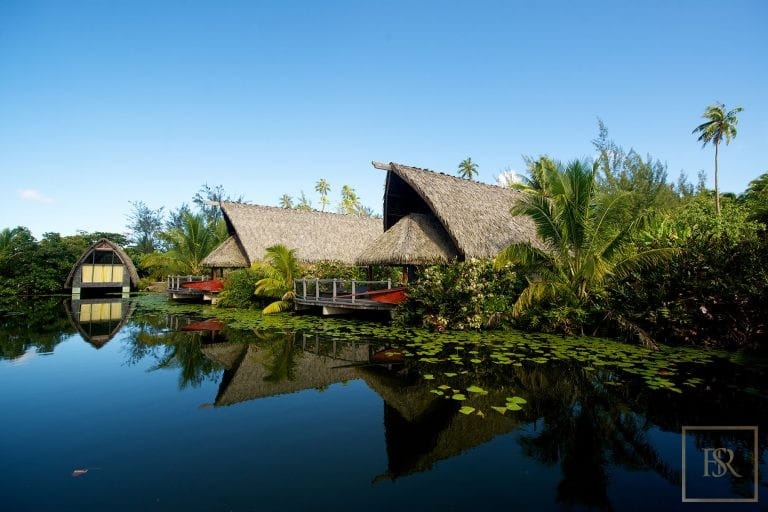 Luxury Hotel Beach Front Private Beach, bungalows, 32 bedrooms in Tahiti available for sale For Super Rich