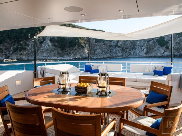 Heesen Yachts IRISHA 51 Meters holiday charter rental For Super Rich