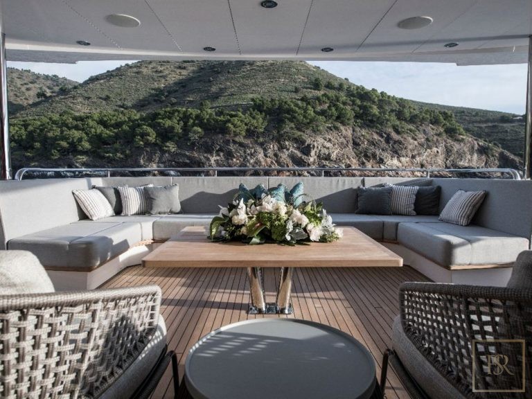 Sunseeker BERCO VOYAGER 40 Meters yacht charter rental For Super Rich