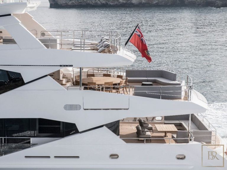 Sunseeker BERCO VOYAGER 40 Meters celebrity charter rental For Super Rich