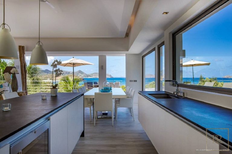 Luxury Villa Avenstar hillside of Camaruche with exceptional views of the sea, 5 bedrooms in Lorient - St Barth price rental For Super Rich