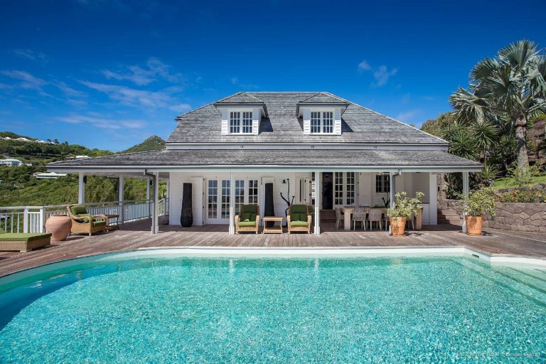 Luxury Villa Palmier Royal Estate Stunning views of Marigot Bay and the sea, 13 bedrooms in St Barth Palmier Royal Estate  rental For Super Rich
