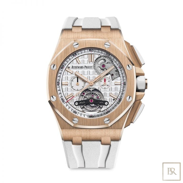 Audemars Piguet Royal Oak Offshore Tourbillon Pink Gold 185000 for sale For Super Rich