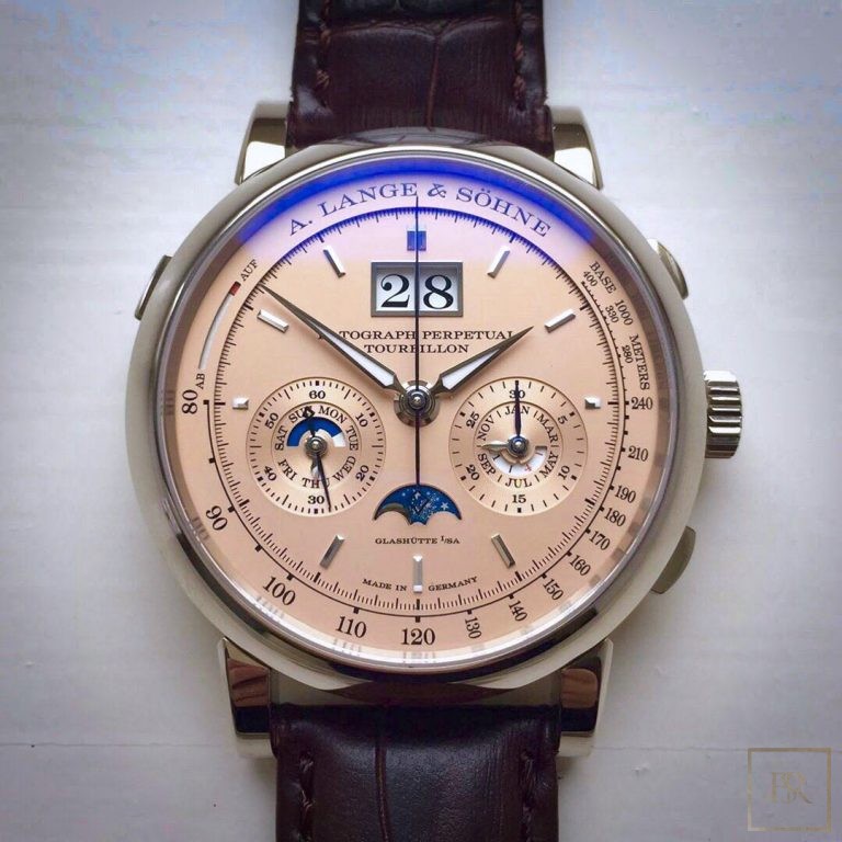 A. Lange & Söhne Datograph Perpetual Tourbillon 41.5 Limited Edition 230000 for sale For Super Rich