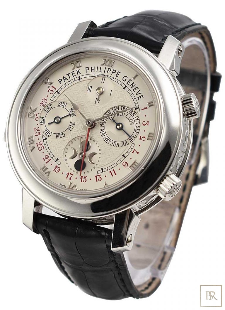 Patek Philippe Nautilus Sky Moon Tourbillon Platinium 42.8MM 1595000 for sale For Super Rich