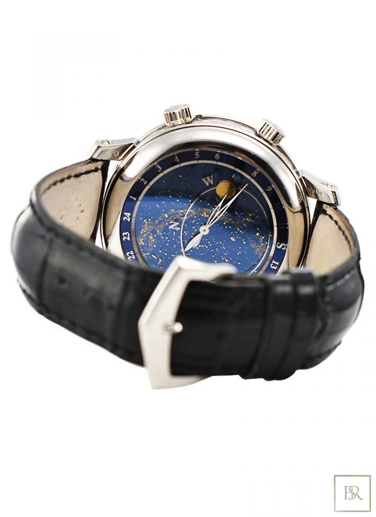 Patek Philippe Nautilus Sky Moon Tourbillon Platinium 42.8MM Unique for sale For Super Rich