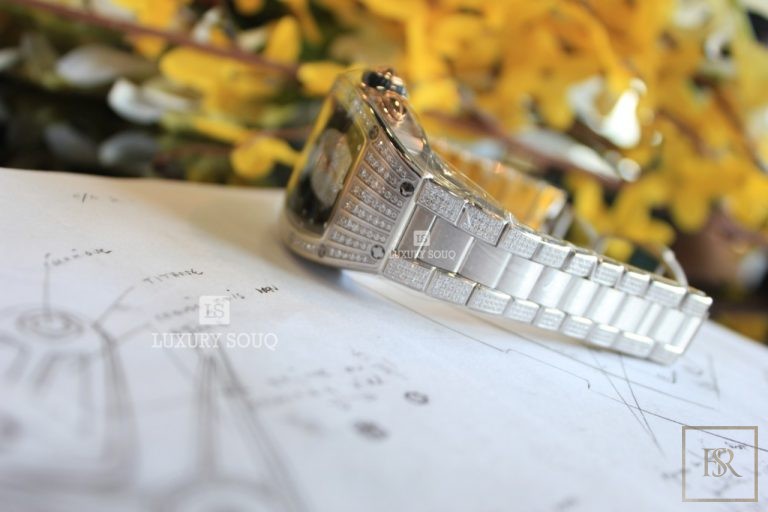 Richard Mille Ladies White Gold Diamond Set 290000 for sale For Super Rich