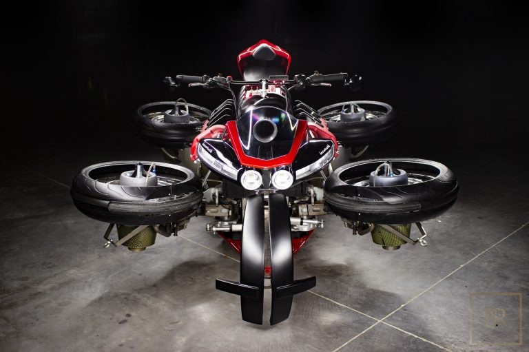 UNIQUE 1 OF 5 Flying Motorcycle LMV 496 - LAZARETH 575000 for sale For Super Rich
