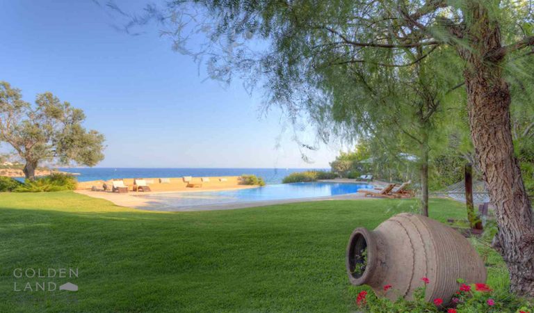 Luxury Villa Beach Front Private Beach, 8 bedrooms in Porto Heli buy for sale For Super Rich