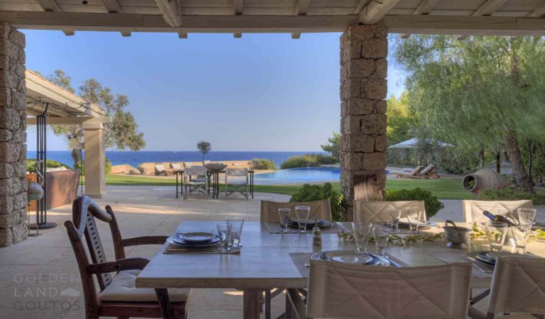 Luxury Villa Beach Front Private Beach, 8 bedrooms in Porto Heli search for sale For Super Rich