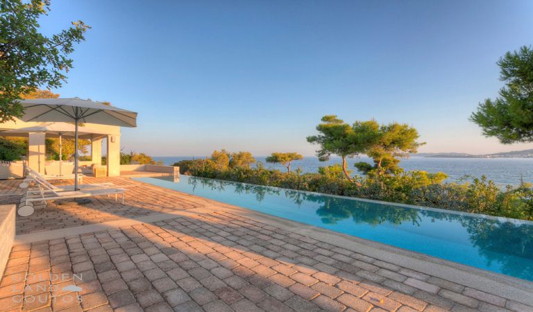 Luxury Villa Amazing sea views small beach with a dock, 9 bedrooms in Porto Heli for sale For Super Rich