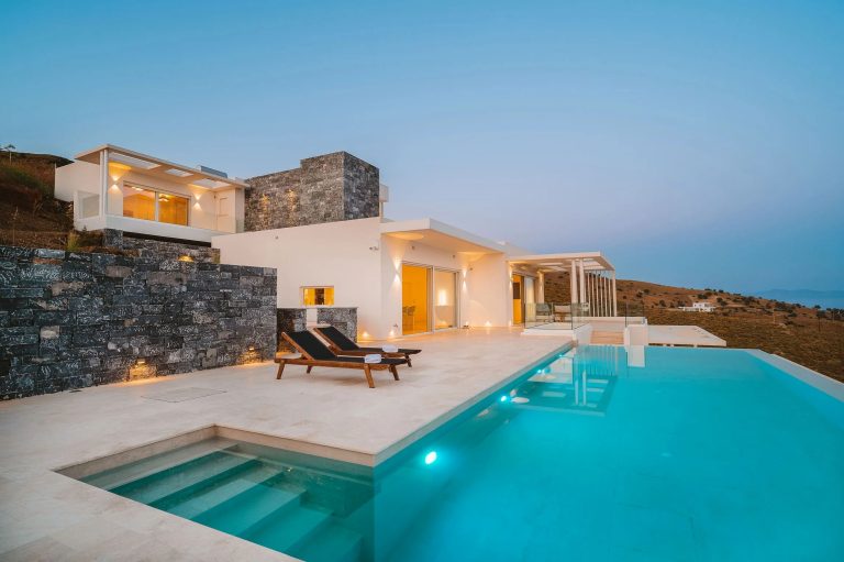 Luxury Villa Breathtaking panoramic sea views, 3 bedrooms in Agios Pavlos Rethymno for sale For Super Rich