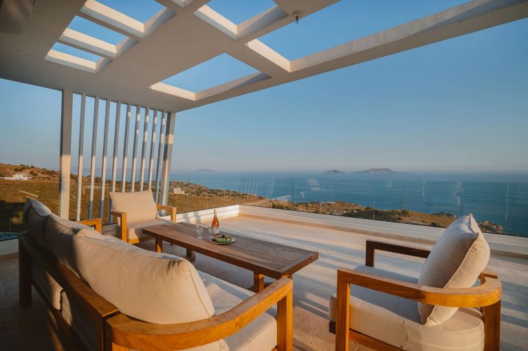 Luxury Villa Breathtaking panoramic sea views, 3 bedrooms in Agios Pavlos Rethymno best for sale For Super Rich