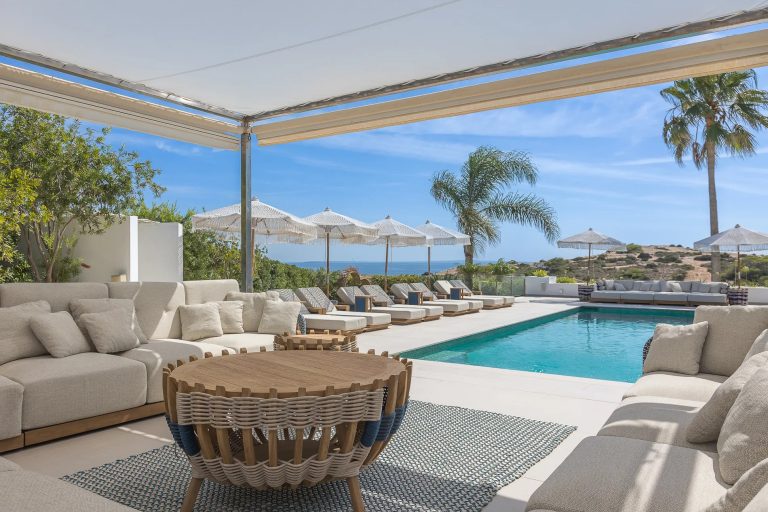 Premium Villa Beach Front Panoramic Sea and Mountain,, 5 bedrooms in Ibiza buy for sale For Super Rich