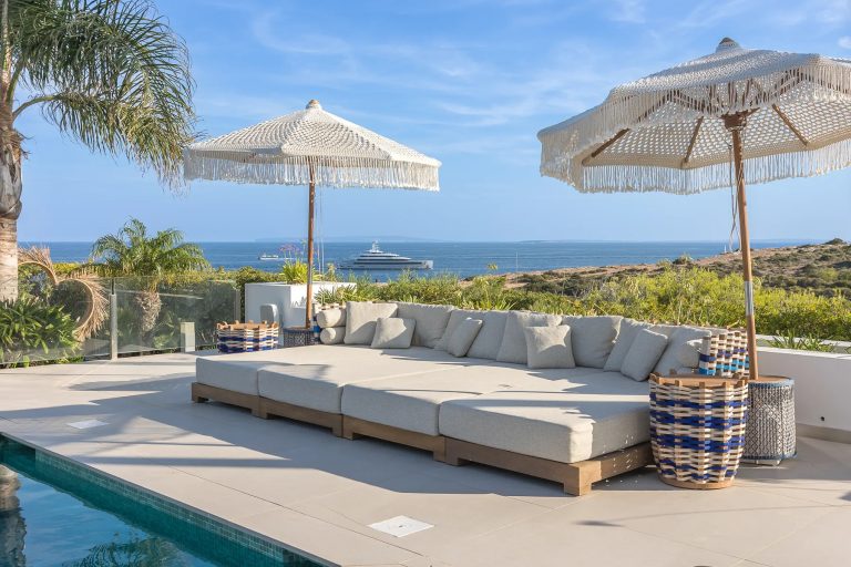 Premium Villa Beach Front Panoramic Sea and Mountain,, 5 bedrooms in Ibiza search for sale For Super Rich