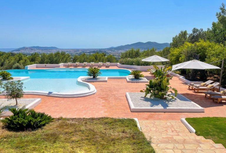 Luxury Villa amazing sea, mountain and city views, 8 bedrooms in Ibiza for sale For Super Rich