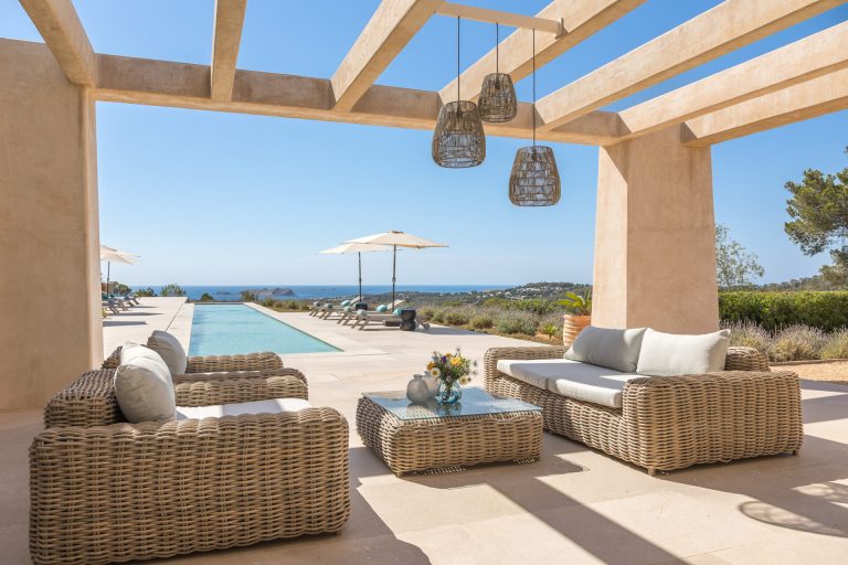 Premium Villa Incredible sea view, hudge swimming pool, 6 bedrooms in Ibiza search for sale For Super Rich