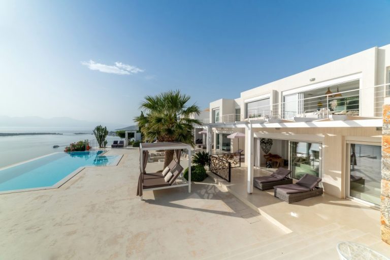 Luxury Villa Panoramic View Sea View, 6 bedrooms in Elounda Lasithi Crete for sale For Super Rich