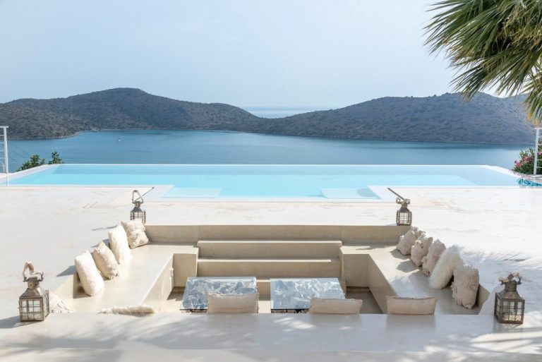 Luxury Villa Panoramic View Sea View, 6 bedrooms in Elounda Lasithi Crete property for sale For Super Rich