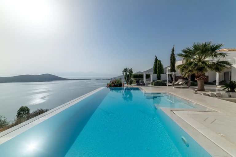 Luxury Villa Panoramic View Sea View, 6 bedrooms in Elounda Lasithi Crete deal for sale For Super Rich