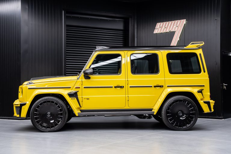 2024 Brabus G800 Two tone Nappa leather black with platinum white accent band for sale For Super Rich
