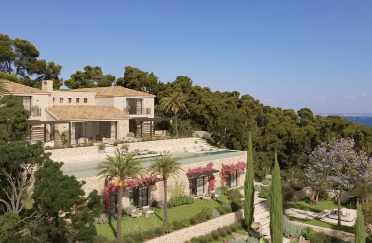 Luxury Villa Panoramic View Sea View, 6 bedrooms in Bendinat New for sale For Super Rich