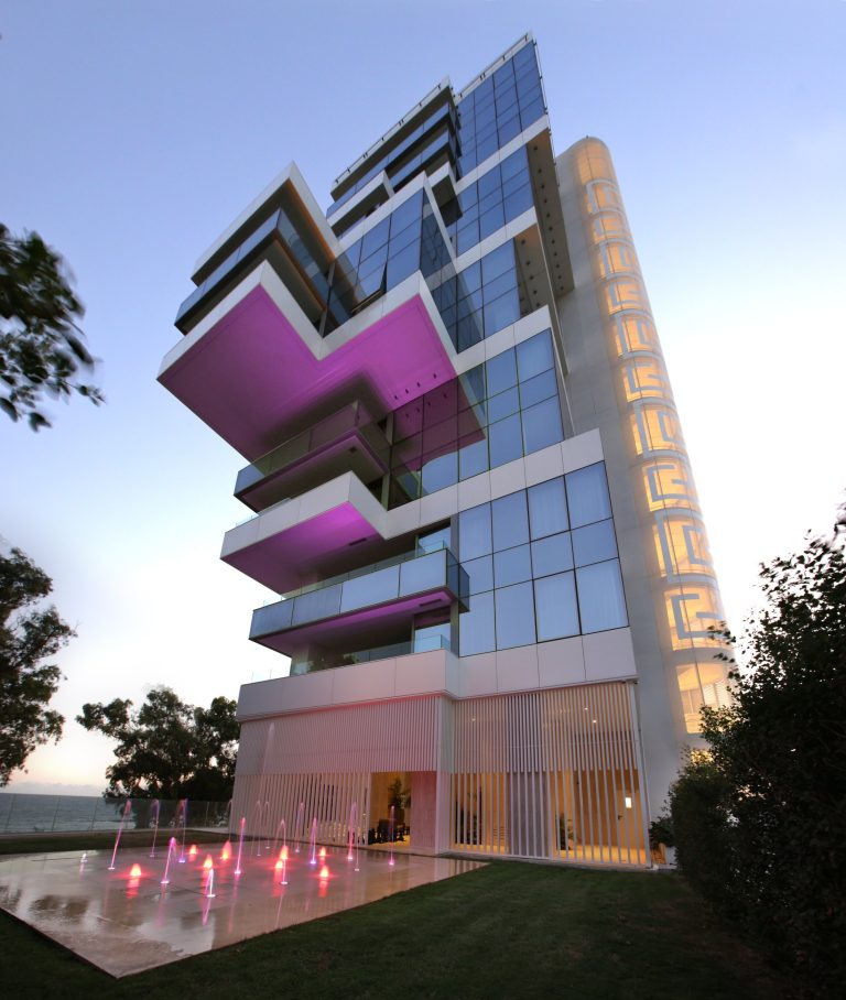 Luxury Penthouse Beach Front FIRST LINE of the sea, 4 bedrooms in Limassol New for sale For Super Rich