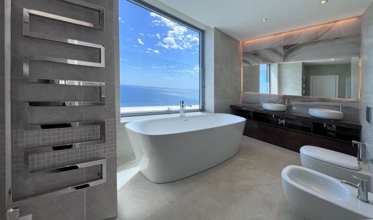Luxury Penthouse Beach Front FIRST LINE of the sea, 4 bedrooms in Limassol unique for sale For Super Rich