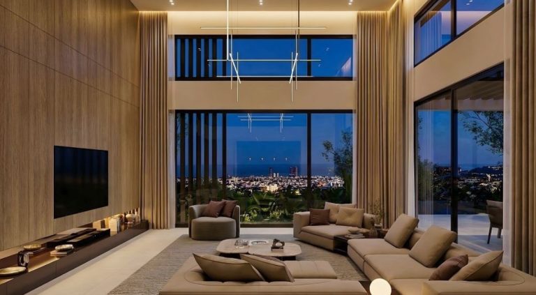 High-end Villa Panoramic View Opalia Hills, 4 bedrooms in Limassol for sale For Super Rich