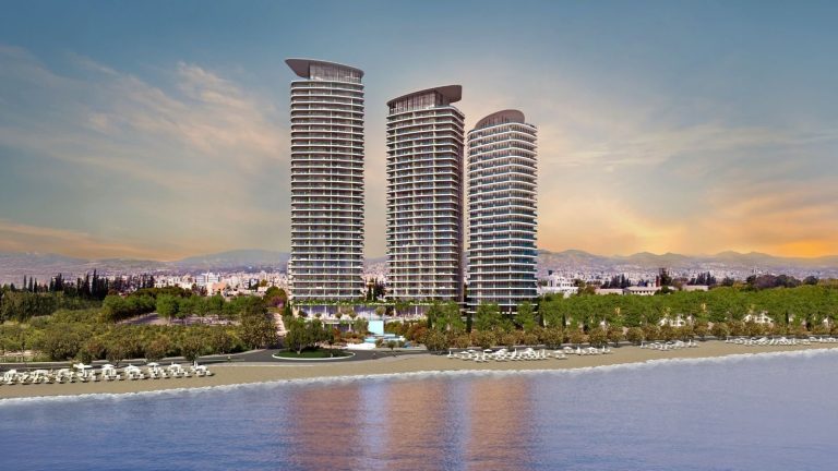 Luxury Penthouse Beach Front 50m infinity pool overlooking the sea, 6 bedrooms in Limassol best for sale For Super Rich