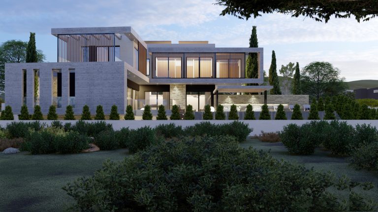Architectural Villa Panoramic mountain views, 6 bedrooms in Limassol unique for sale For Super Rich