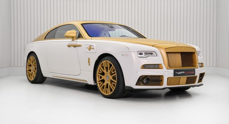 2019 Rolls-Royce WRAITH GOLD/WHITE for sale For Super Rich