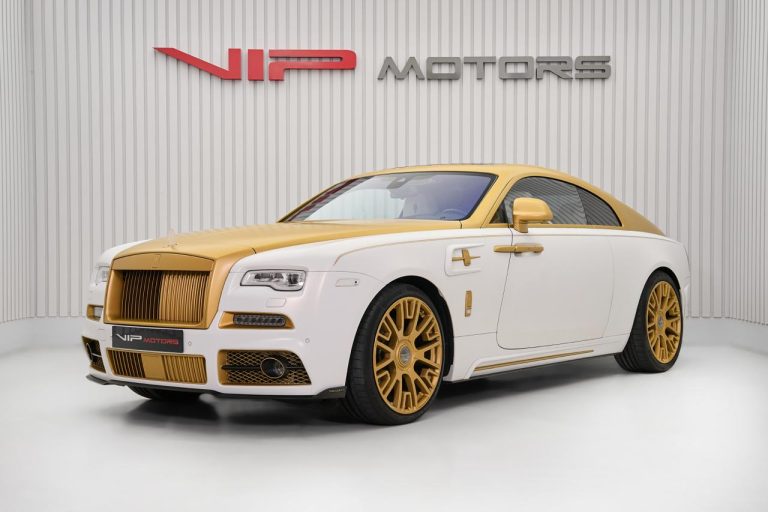 2019 Rolls-Royce WRAITH GOLD/WHITE for sale For Super Rich