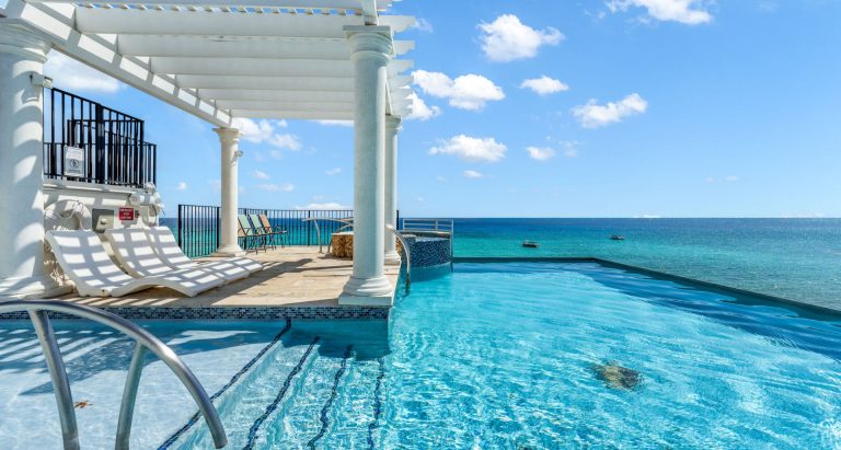 Luxury Villa Beach Front Caribbean Sea views, 5 bedrooms in Seven Mile Beach search for sale For Super Rich