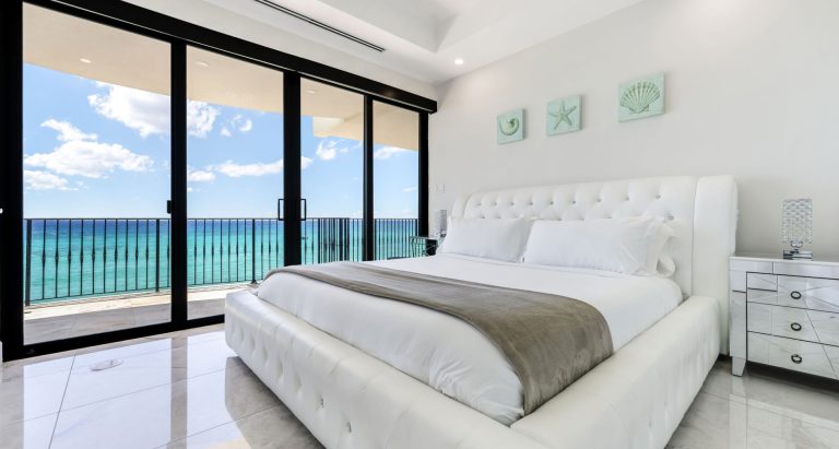 Luxury Villa Beach Front Caribbean Sea views, 5 bedrooms in Seven Mile Beach image for sale For Super Rich