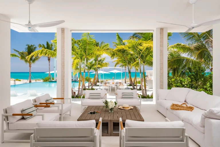 Architectural Villa Sea View 50 PRINCE OF WALES DRIVE, 7 bedrooms in Leeward - Providenciales top for sale For Super Rich