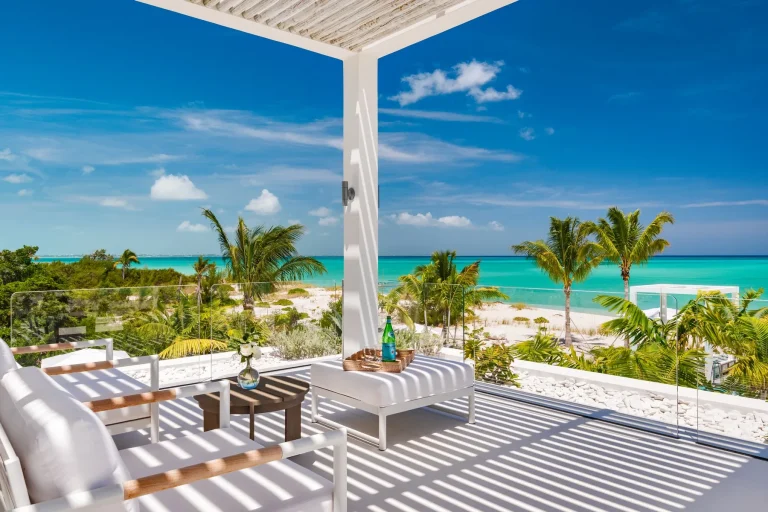 Architectural Villa Sea View 50 PRINCE OF WALES DRIVE, 7 bedrooms in Leeward - Providenciales expensive for sale For Super Rich
