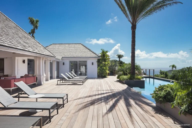 West Indies Villa Bel Air Sea view, 5 bedrooms in St Jean - St Barth Used for sale For Super Rich