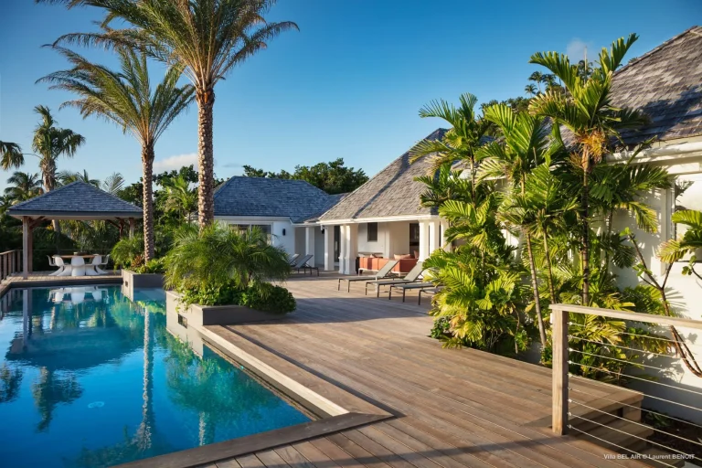 West Indies Villa Bel Air Sea view, 5 bedrooms in St Jean - St Barth available for sale For Super Rich