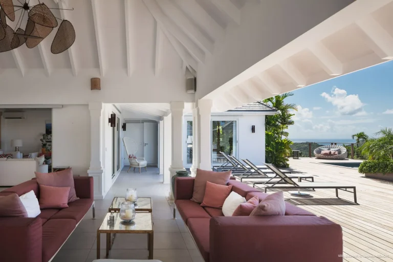 West Indies Villa Bel Air Sea view, 5 bedrooms in St Jean - St Barth buy for sale For Super Rich