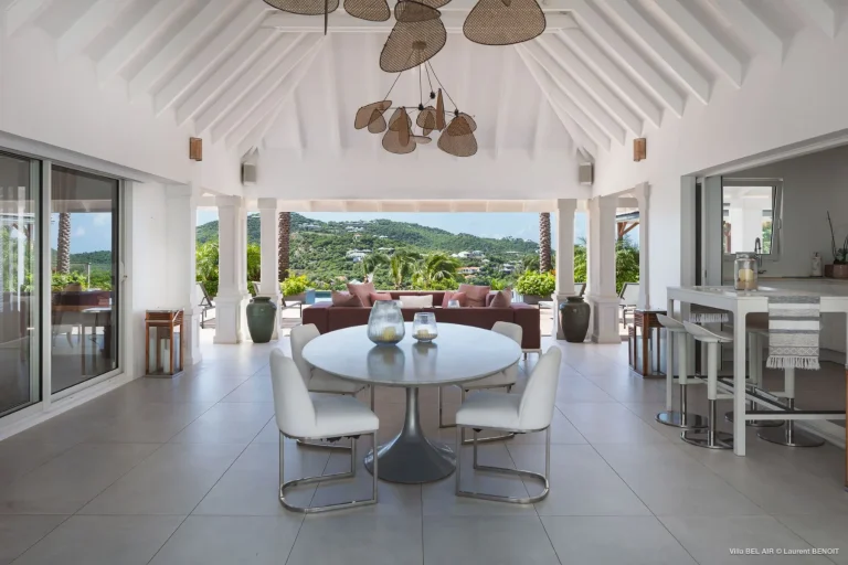 West Indies Villa Bel Air Sea view, 5 bedrooms in St Jean - St Barth search for sale For Super Rich