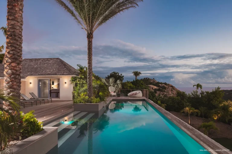 West Indies Villa Bel Air Sea view, 5 bedrooms in St Jean - St Barth ads for sale For Super Rich