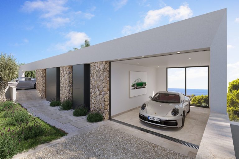 Architectural Villa Sea View Nova Santa Ponsa, 4 bedrooms in Mallorca New for sale For Super Rich