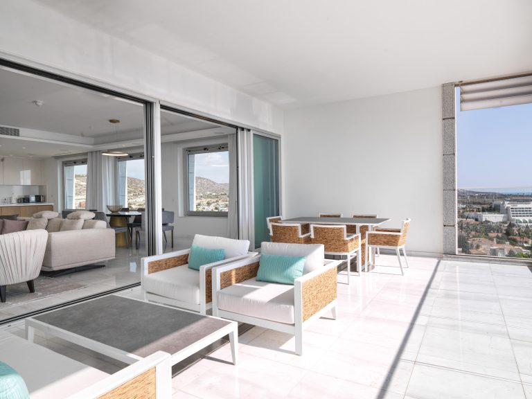 Luxury Apartment Beach Front Sea View, 3 bedrooms in Limassol buy for sale For Super Rich