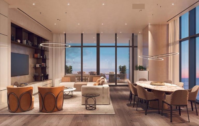 Luxury Penthouse Sea View Duplex two levels (23rd and 24th floors), 4 bedrooms in Limassol buy for sale For Super Rich