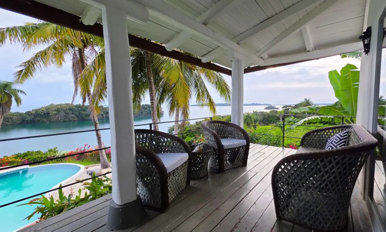 Country Villa Beach Front, panoramic Pacific Ocean views, 6 bedrooms in Boca Brava Island, Boca Chica, Chiriquí real estate for sale For Super Rich