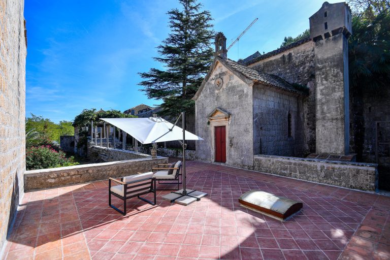 Luxury Castle on the Island of Šipan, panoramic sea view, 5 bedrooms in Dubrovnik deal for sale For Super Rich