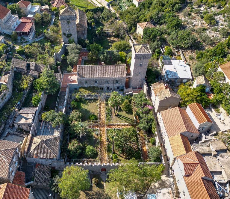 Luxury Castle on the Island of Šipan, panoramic sea view, 5 bedrooms in Dubrovnik K-195 for sale For Super Rich