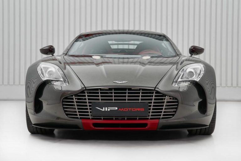 2011 Aston Martin ONE-77 Red for sale For Super Rich