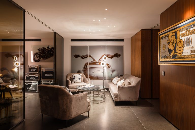 Premium Villa PARADISE GARAGE Panoramic views, 5 bedrooms in Bossa, Ibiza Town for sale For Super Rich